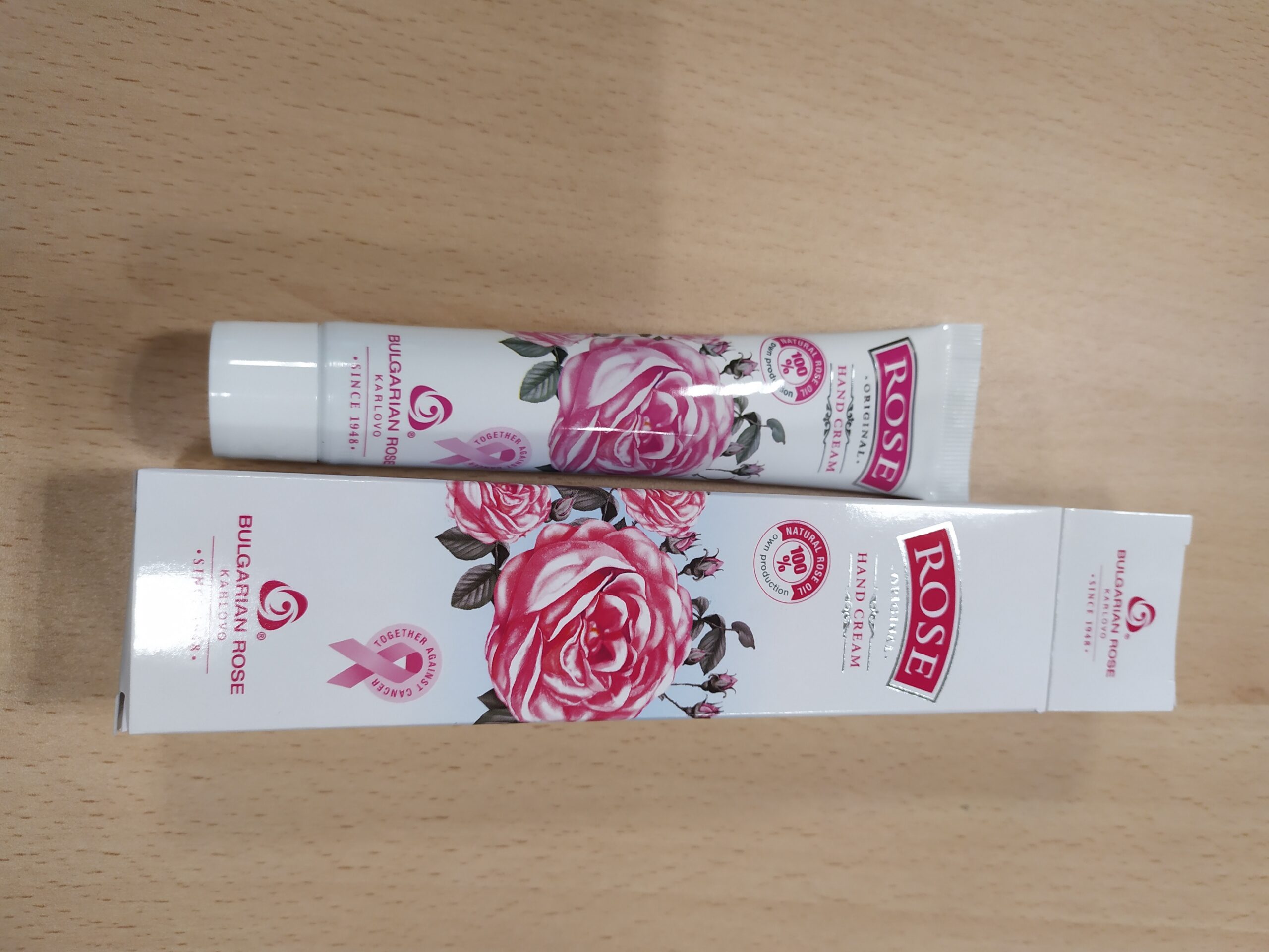 Hand cream with rose oil and goji berries 75 ml